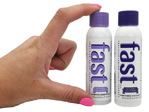 FAST SLS Free Shampoo and Conditioner Trial Sizes 60ml each FAST SLS Free Shampoo and Conditioner Trial Sizes 60ml each