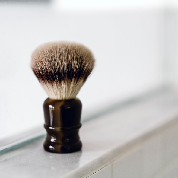 Silvertip Synthetic Shaving Brush by Supply