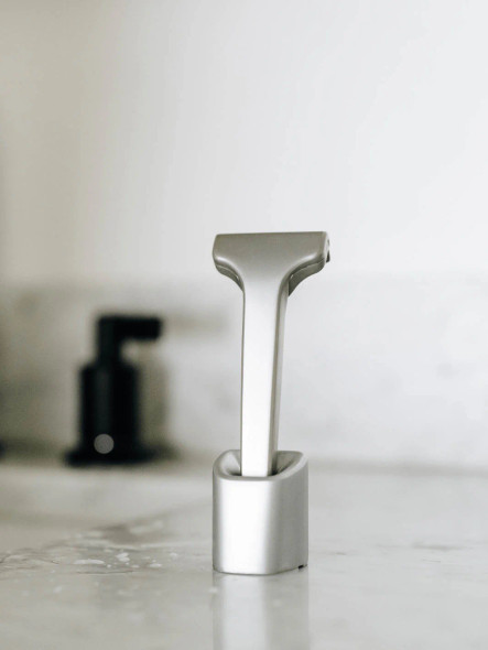 Single Edge Pro Razor Stand - Mirror Polish