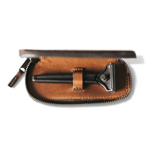 The Single Edge Travel Case - Bourbon by Supply