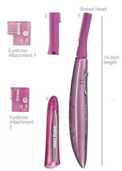 panasonic eyebrow trimmer