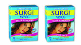 Surgi Facial Hair Removal Face Wax Twin Pack