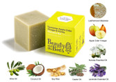 Beauty and the Bees Tasmanian Apple Cider Hair Tonic Shampoo Bar