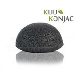 Konjac Bamboo Charcoal Exfoliating Sponge (oily/problem skin)