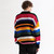 Rainbow Retro Ribbed Sweater