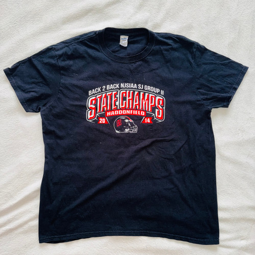 Camiseta Haddonfield State Champs 2014 · Talla XL