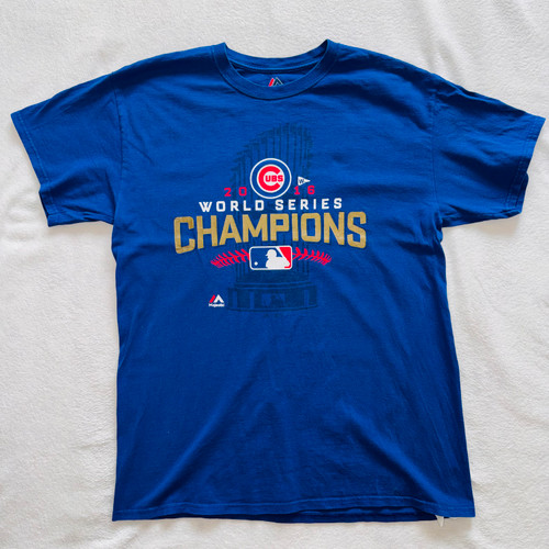 Camiseta Chicago Cubs World Series 2016 · Talla L