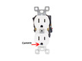 Wall Outlet Receptacle HD Hidden Camera