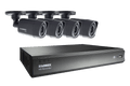 4-Channel MPX 720p HD 1TB DVR with 4 Weatherproof IR Cameras