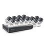 16-Channel 1080p DVR with 2TB HD & 12 Bullet Cameras