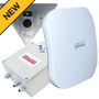 5.8GHz Digital Wireless AHD 1080p Corner Mount Elevator Camera System, Range 200 Floors