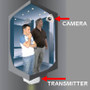 5.8GHz 802.11a/n Wireless Vandal Proof IP Corner Mount Elevator Video System - Up to 200 Floors