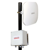 5.8GHz Digital Wireless AHD 1080p Corner Mount Elevator Camera System, Range 200 Floors