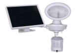 Solar-Powered Video Camera and Spotlight
