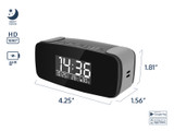 WiFi Mini Alarm Clock Camera with Night Vision