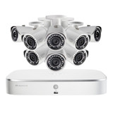 4K Ultra HD 8-Ch 2TB NVR w/8 5MP Bullet Cameras
