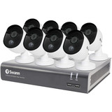 8-Ch 1080p 1TB DVR with 8 Cameras & Google Assistant