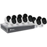 16-Channel 1080p 1TB DVR with 12 Cameras & Google Assistant