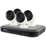 4K 8-Ch 2TB DVR Four 4K Cameras & Google Assistant
