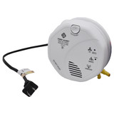 Dual WiFi Wired Smoke Detector Camera with Night Vision