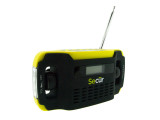 Secur SP-2000 Digital Solar Radio and LED Flashlight