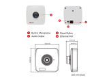 ACTi E11 Square Style Fixed Lens Network Camera