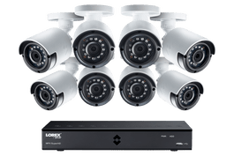 16-Channel MPX 1080p HD 2TB DVR with 8 Weatherproof IR Cameras