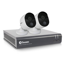 4-Channel 1080p DVR with 1TB HD & 2 Cameras