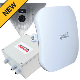 5.8GHz Digital Wireless AHD 1080p Corner Mount Elevator Camera System, Range 200 Floors