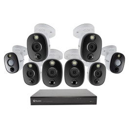 4K Surveillance Kit 16 Ch 2TB DVR with 8 4K Cameras