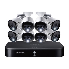 4K Ultra HD 8Ch DVR 2TB DVR with 8 4K Ultra Security Cameras