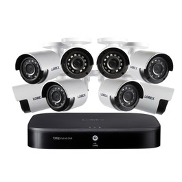 HD 8-Ch 1TB DVR w/8 1080p Cameras & Smart Home Voice Control