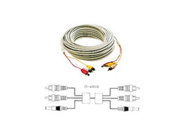 67 ft./20M RCA & DC Dual Cable
