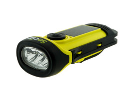 Secur SP-1002 Waterproof Solar / Dynamo LED Flashlight