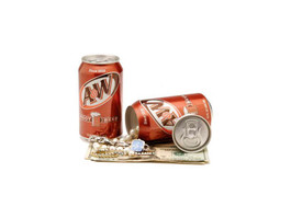 A&W Root Beer Soda Can Safe
