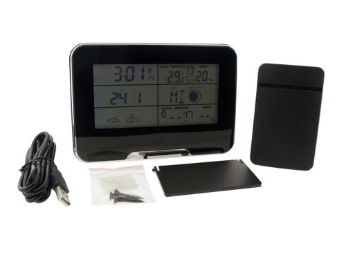 HD Weather Clock WiFi Hidden Camera