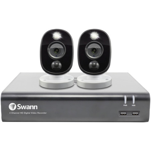 1080p Full HD 4-Ch DVR 1TB DVR and Two 1080p Cameras
