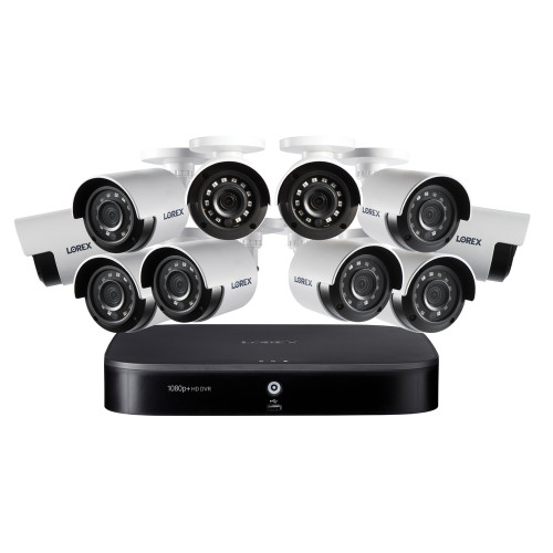 1080p HD 16-Ch DVR 2TB & Ten 1080p Night Vision Cameras