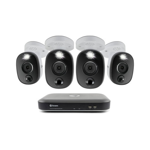 4K 8-Ch 2TB DVR 4K Cameras