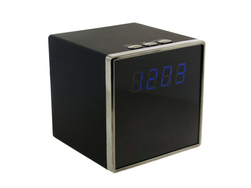 HD Digital Clock WiFi Hidden Camera