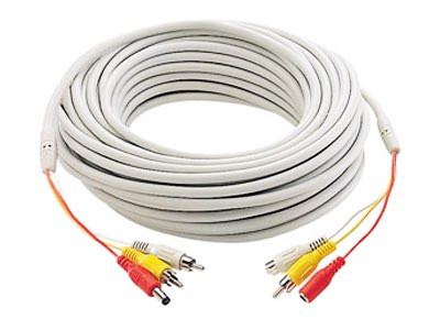 66-Foot Dual RCA and DC All-in-One Cable