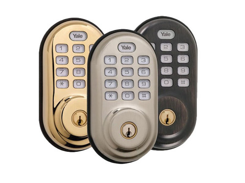 Yale Z-Wave Deadbolt With Push Button Pad