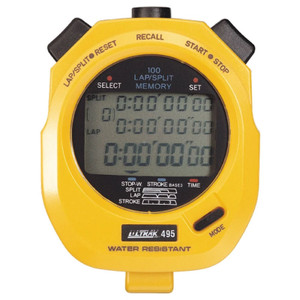 Ultrak 495 - 100 Lap Memory Stopwatch Ultrak 495 - 100 Lap Memory Stopwatch