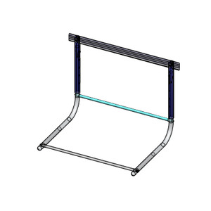 Light hurdle crosstube Light hurdle crosstube