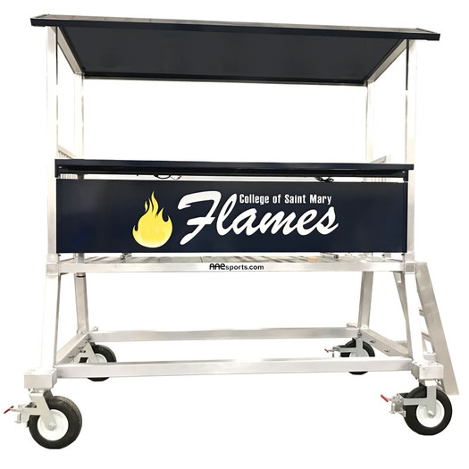 DONKEY-1 Portable 4' Elevated Press Box