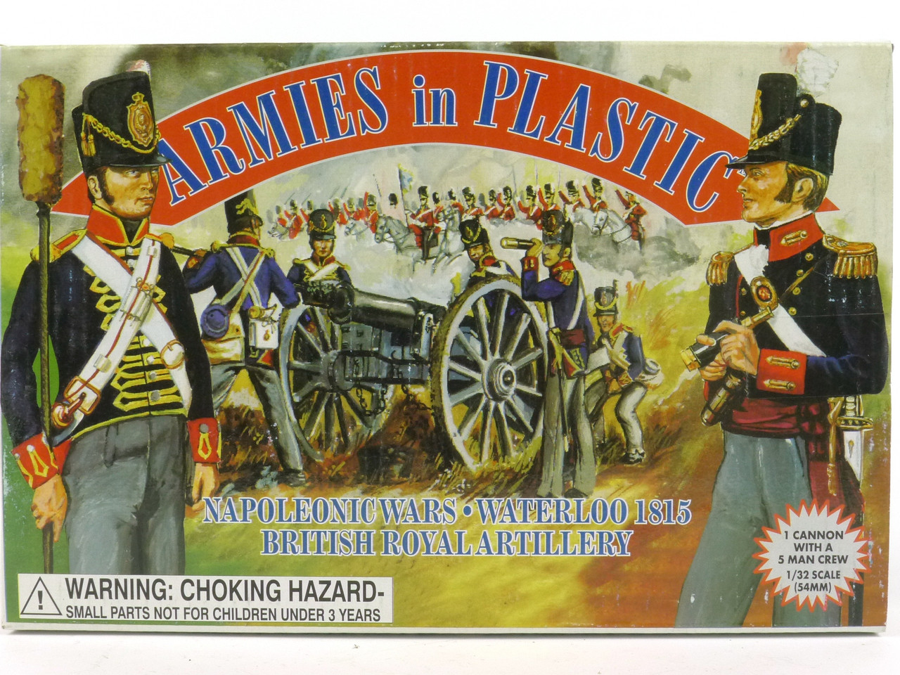 Armies in Plastic Napoleonic Wars British Royal Artillery 1/32 54mm CLOSEOUT 