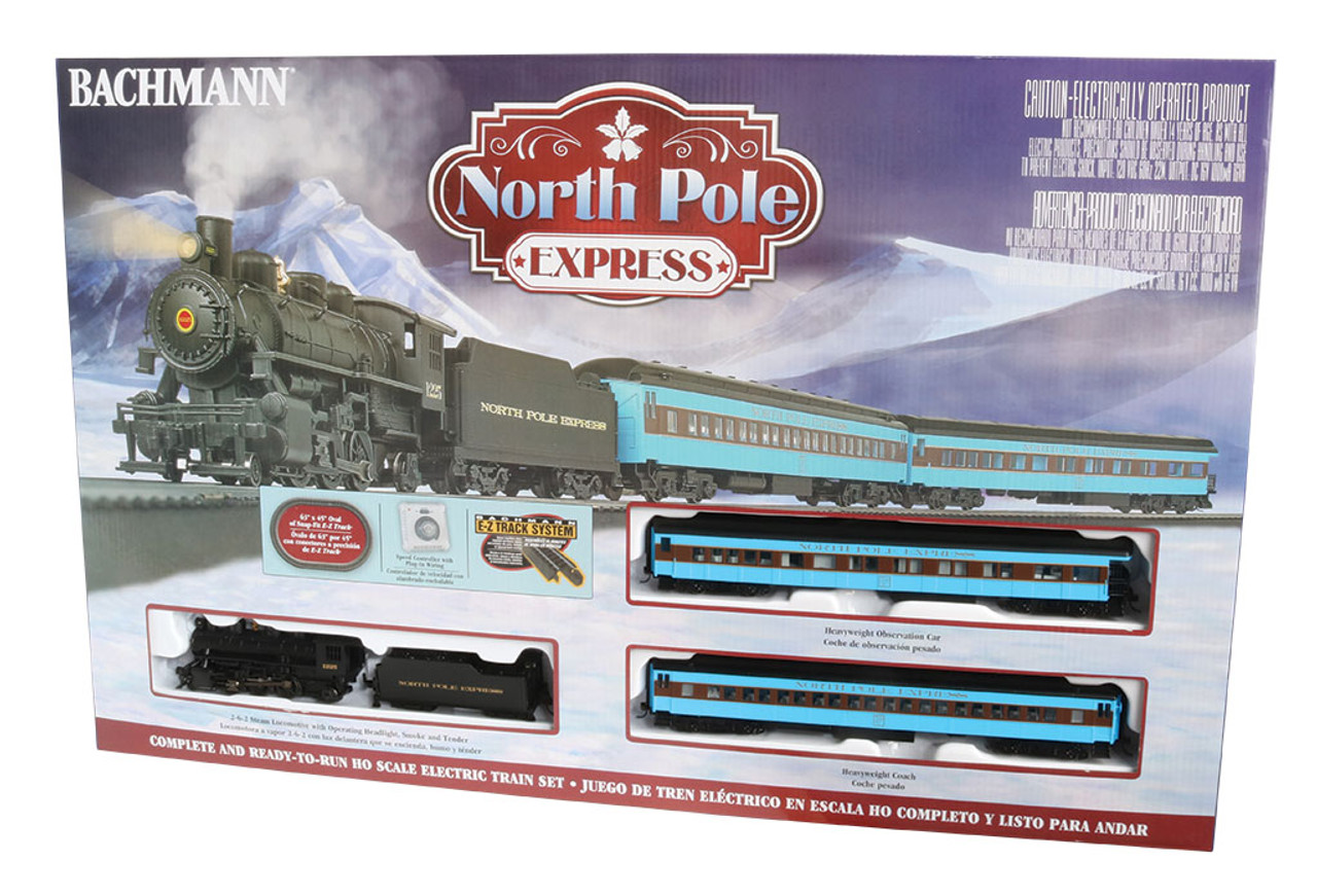 North pole discount express train tracks