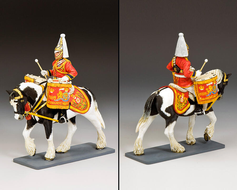 Figurine King & Country TRW150 - Cheval De Cavalerie Mort - Plomb Peint - Collection