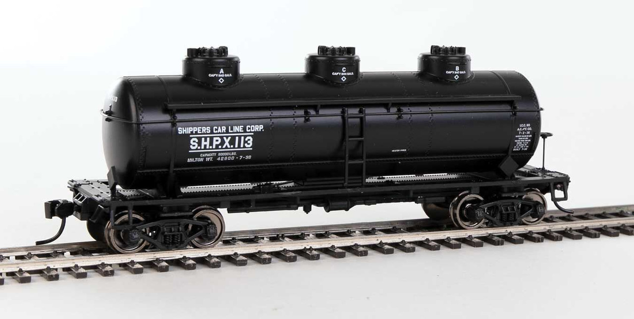 Walthers Mainline 910-1139 SHPX HO Scale Ready To Run 36' 3-Dome