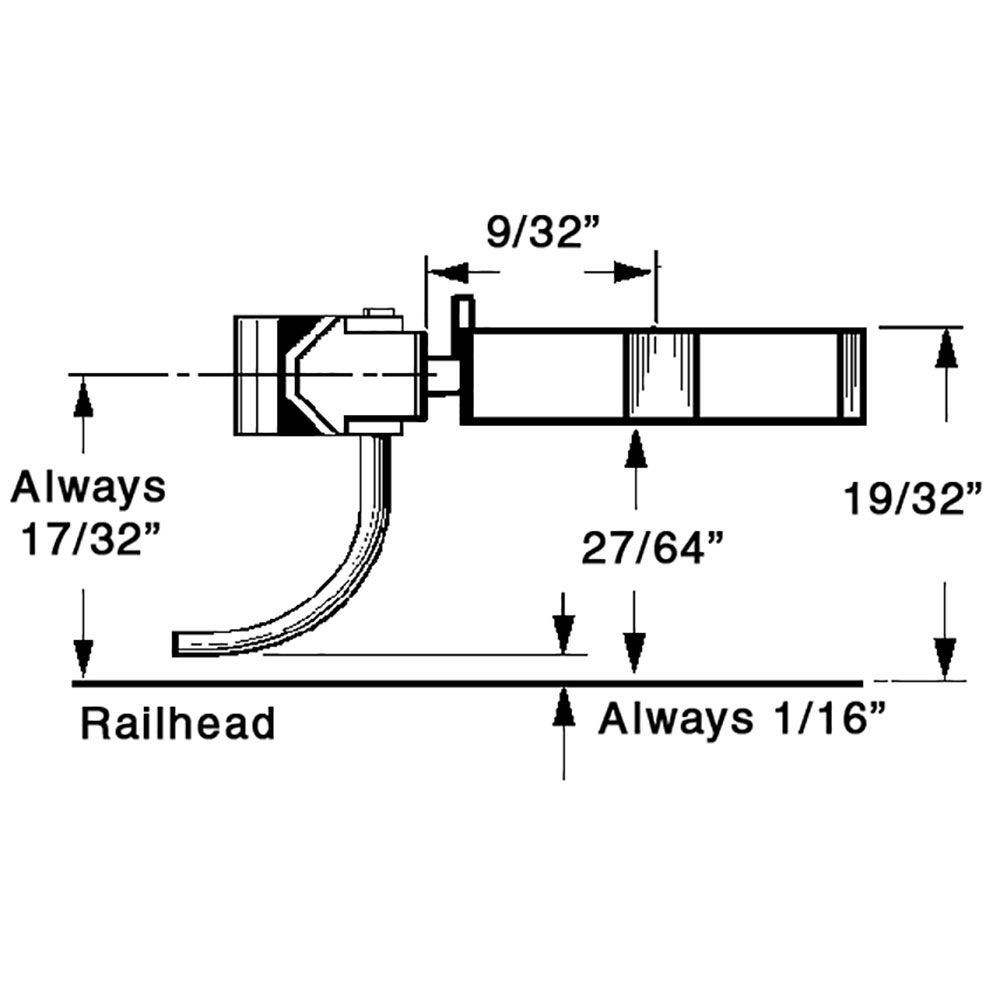Kadee 802 S Plastic Coupler & Gearbox Black Trains And Toy Soldiers
